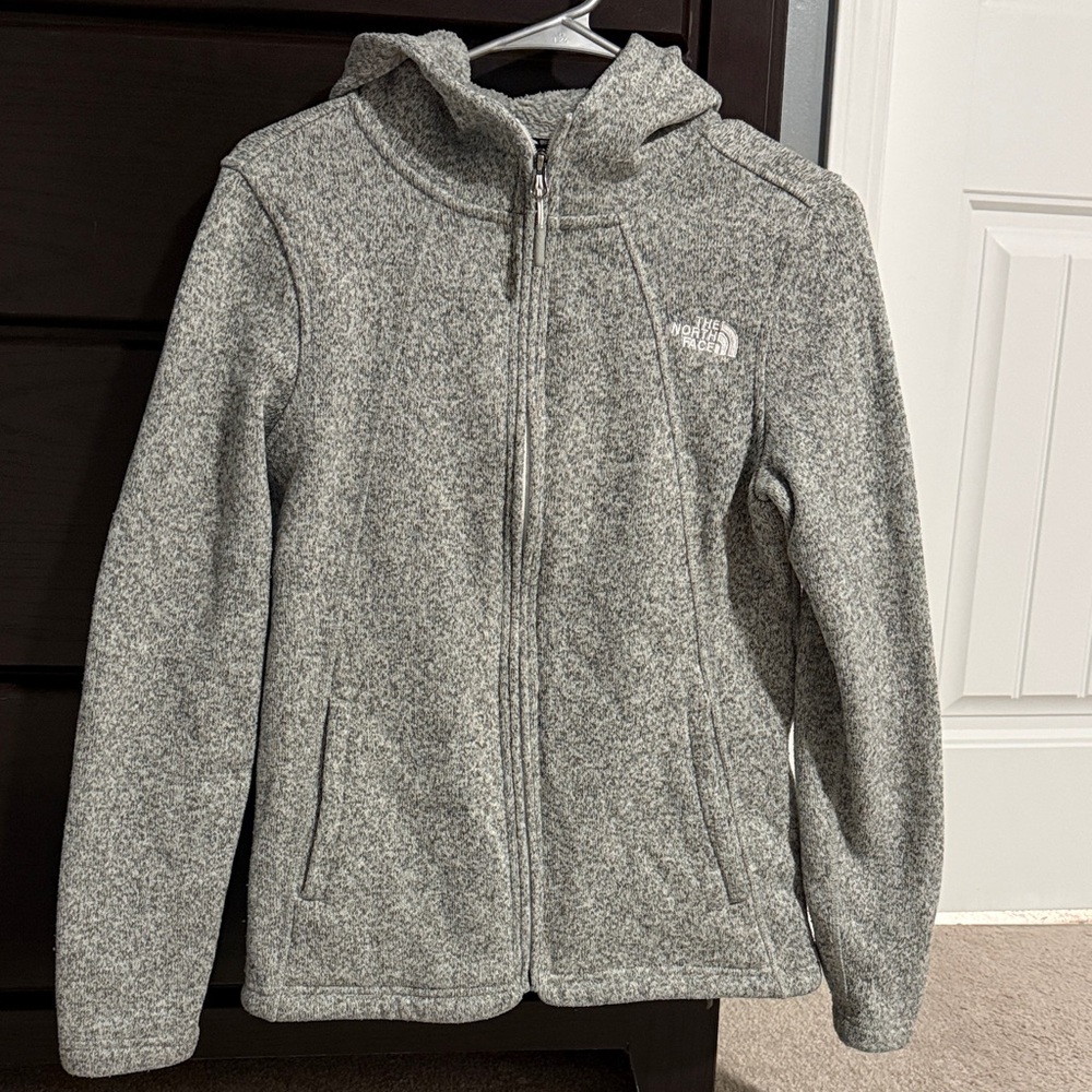 Women’s The North Face full zip hooded sweater jacket